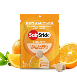 SaltStick Fastchews tabletki z solą, pomarańczowe