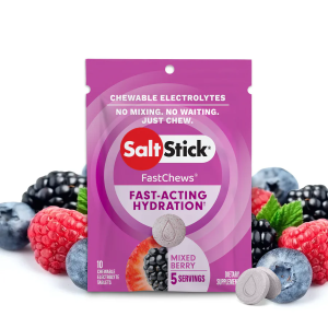 SaltStick Fastchews tabletki z solą, jagodowe