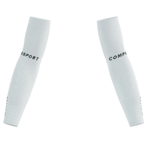 Compressport Rękawki kompresyjne Armforce białe