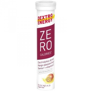 Dextro energy zero calories - tabletki z elektrolitami, smak: mango-marakuja z wit. C