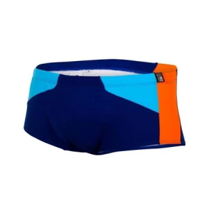 ZEROD Kąpielówki TRUNKS dark blue/atoll/orange