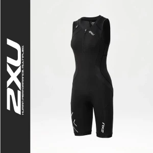 2XU damski strój triathlonowy Compression Trisuit, czarny 