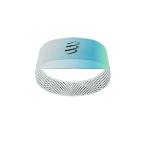 Compressport daszek Pro Racing  biało-niebieski