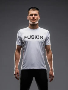 Fusion męska koszulka TEMPO! brand white