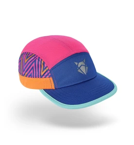 Incylence czapka biegowa, sunset vibrance royal pink orange
