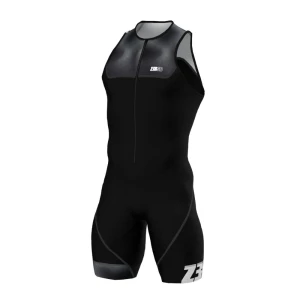 ZEROD strój triathlonowy bez rękawów START Trisuit, dune