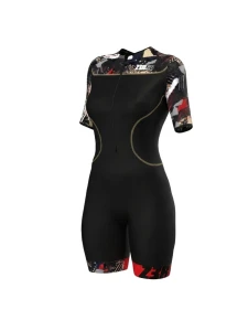 ZEROD damski strój triathlonowy START TT, psycho champagne