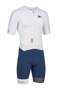 ZEROD strój triathlonowy RACER TT, smoke white