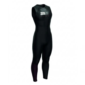 ZEROD pianka triathlonowa bez rękawów FLEX SLEEVELESS black/red