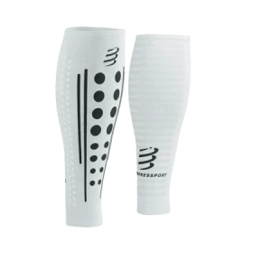 COMPRESSPORT Opaski kompresyjne na łydki R2 2.0 AERO biały/czarny