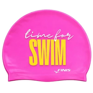 Finis czepek time for swim, różowy