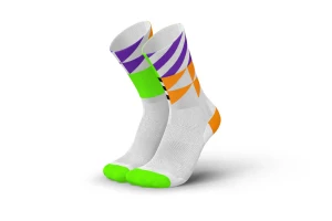 Incylence Skarpetki sportowe Ultralight elements orange green