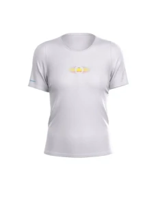 Compressport damska koszulka biegowa Training SS IM26 white