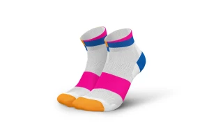 Incylence Skarpetki sportowe krótkie Ultralight spirals short blue pink