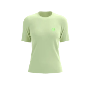 Compressport koszulka biegowe Performance SS T-Shirt, limonkowa