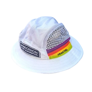 Precision kapelusz do biegania Bucket Hat, biały