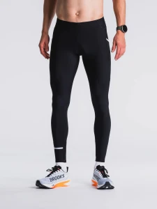 Fusion legginsy biegowe Long Tights, Super Black