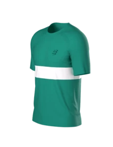 COMPRESSPORT Koszulka biegowa PERFORMANCE SS T-SHIRT Shady Glade/White