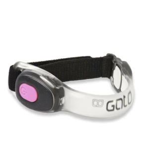 Opaska na ramię GATO Sports Neon Led USB różowa