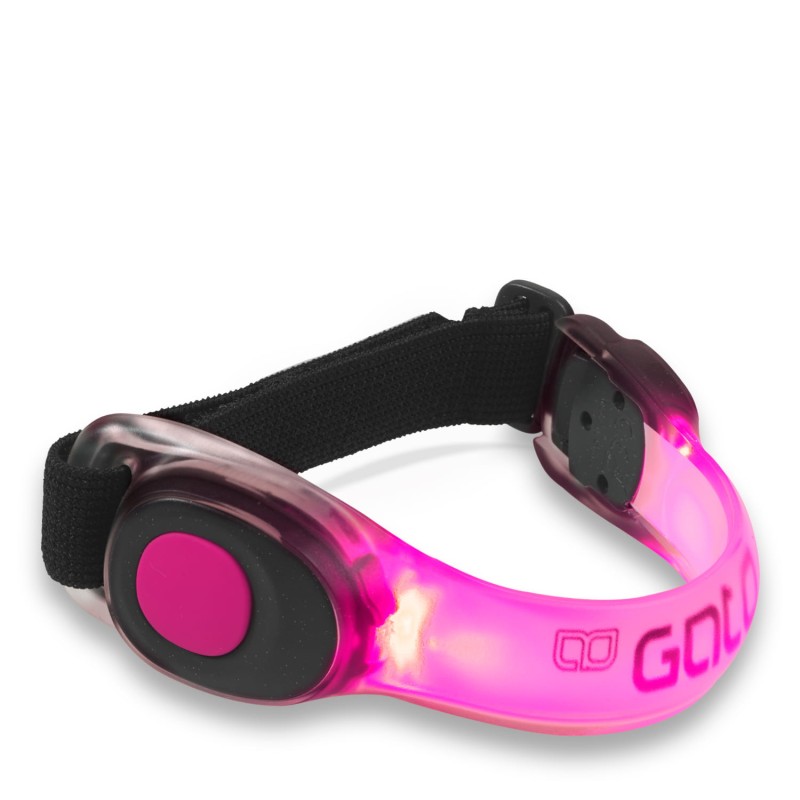 Opaska na ramię GATO Sports Neon Led różowa.jpg