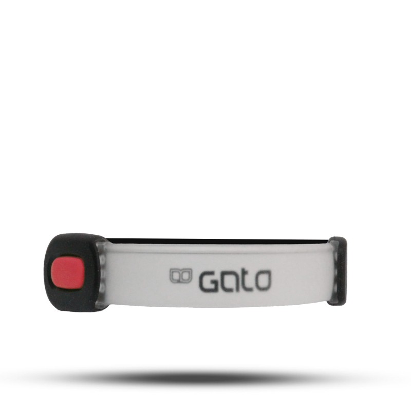 Opaska na ramię GATO Sports Neon Led USB czerwona.JPG