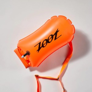 Bojka asekuracyjna / triathlonowa ZOOT 15 l  pomarańczowa