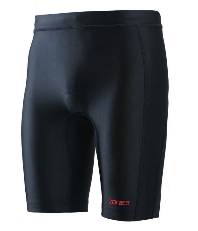 Zone3 Spodenki triathlonowe Men's Activate Tri Shorts czarneczerwone 20240410.JPG