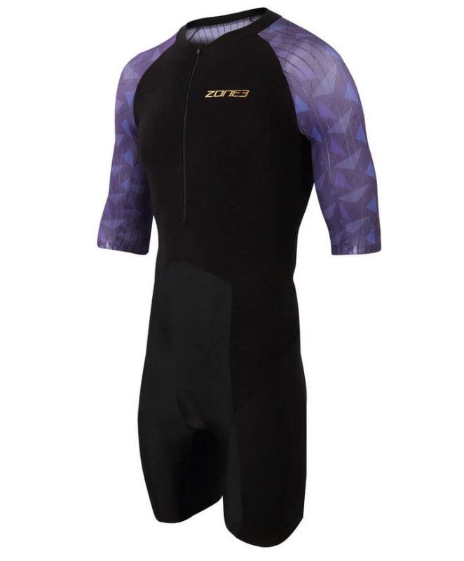 Zone3 Męski strój triathlonowy Lava Short Sleeve czarny  (1).JPG