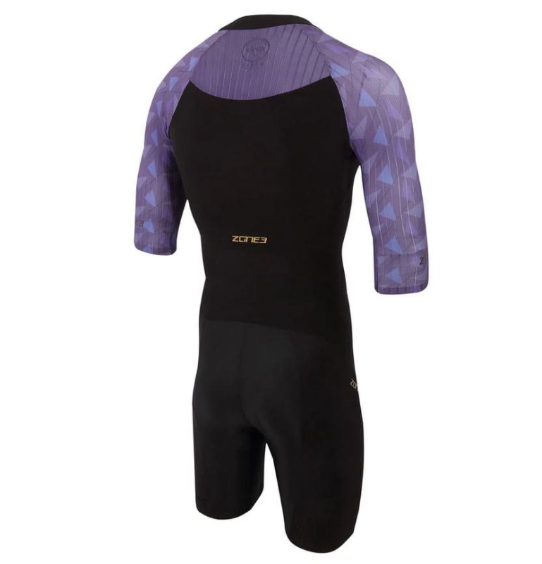Zone3 Męski strój triathlonowy Lava Short Sleeve czarny  (2).JPG