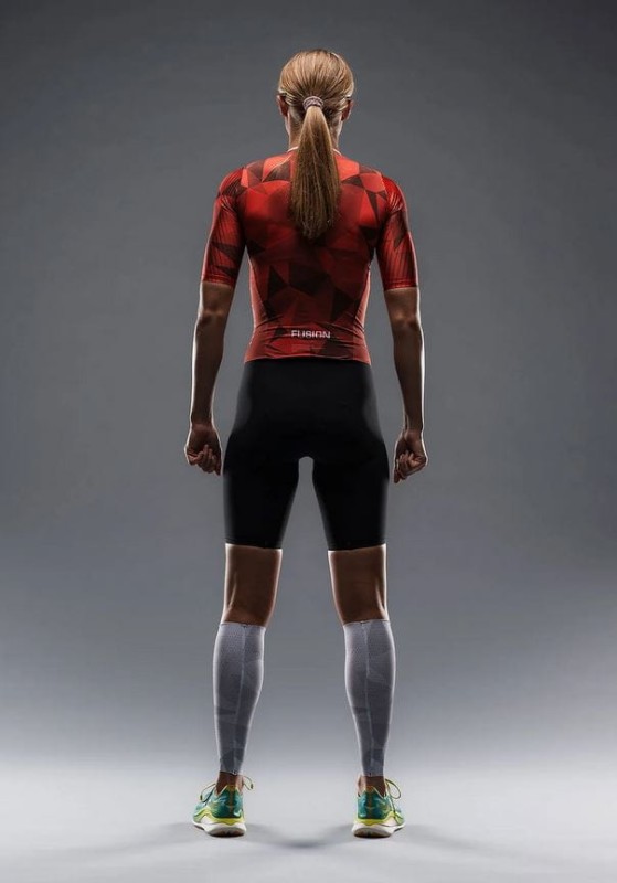 Fusion damski strój triathlonowy TEMPO! One red rust  (2).JPG