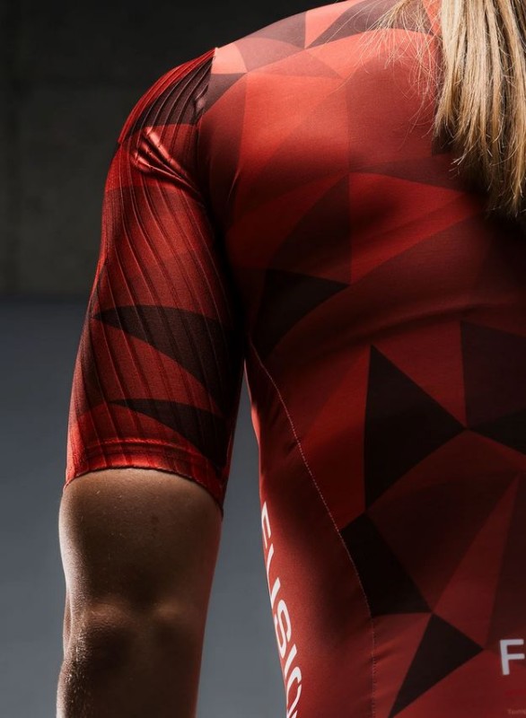 Fusion damski strój triathlonowy TEMPO! One red rust  (4).JPG