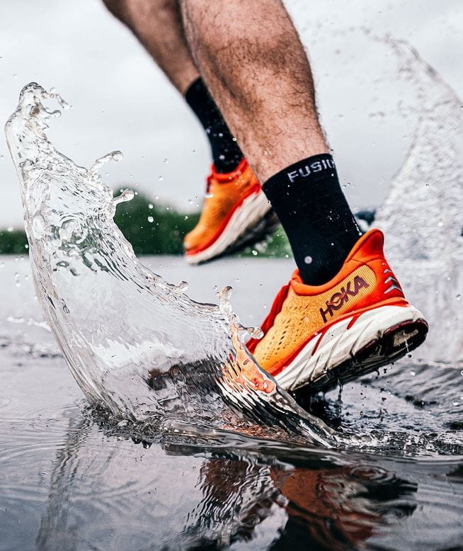 Fusion Skarpetki biegowe Run Sock czarne (3).JPG